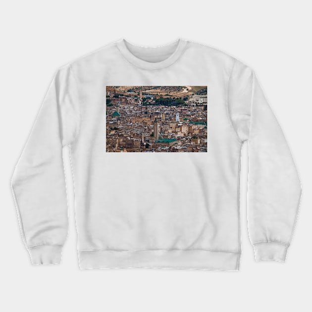 Morocco. Fes. Fes el Bali. Crewneck Sweatshirt by vadim19